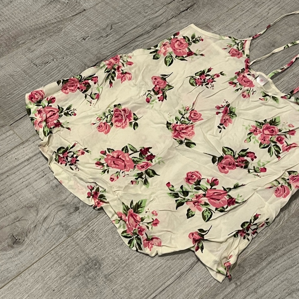 NWT Floral Racerback Tank - Picture 3 of 11